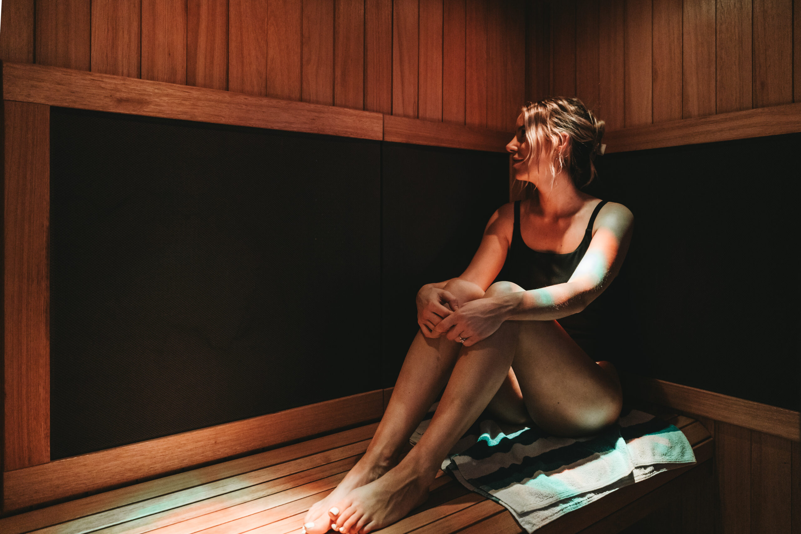Infrared Sauna at Deep Blue Day Spa